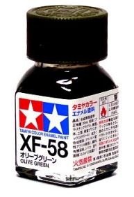 Tamiya XF-58 Olive Green Enamel (10ml)