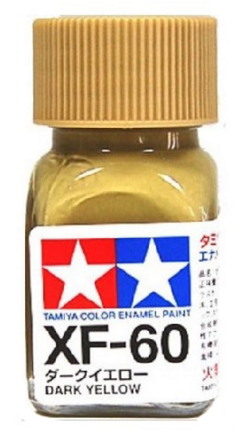 Tamiya XF-60 Dark Yellow Enamel (10ml)