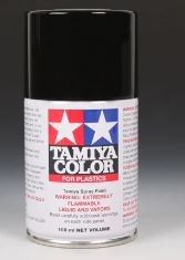 Tamiya TS-14 Black Paint (For Hard Plastics)