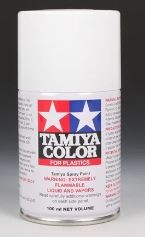 Tamiya TS-26 Pure White Paint (For Hard Plastics