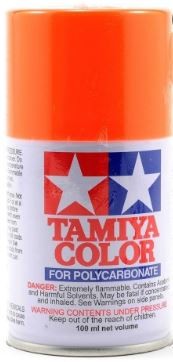 Tamiya PS-24 Flourescent Orange Paint