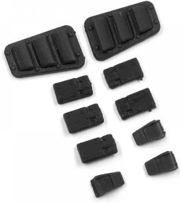 Traxxas TRX-4M HOOD VENTS & DOOR/HOOD HINGES SET