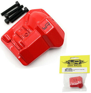 YR TRX4 Red Alloy Diff Cover