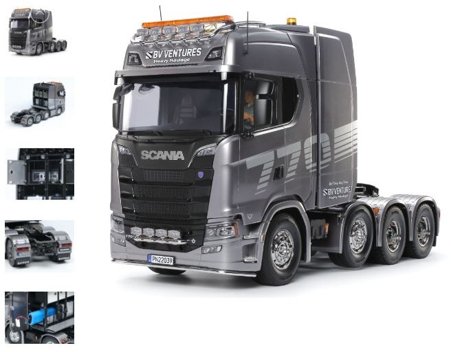 Tamiya R/C 1/14 SCANIA 770S 8X4/4