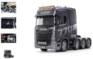 Tamiya RC Scania 770 S 8x4/4 (Gun Metal Edition) 1/16