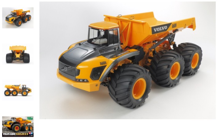 Tamiya RC 1/24 VOLVO A60C HAULER 6X6 KIT (G601)
