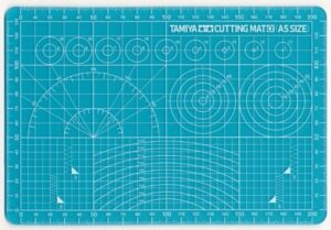 Tamiya Cutting Mat (A5/Blue)