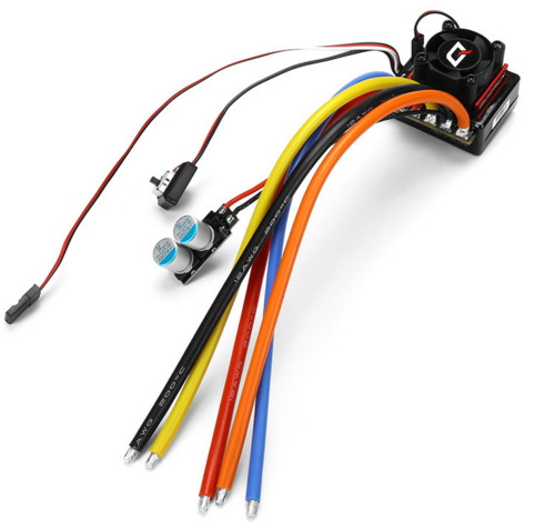 Hobbywing 120A QuicRun-10BL120-Sensored Car ESC