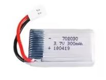 WL Toys 300mAh, 3.7V 1S Lipo Battery