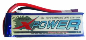 XPower 5000mAh, 18.5V Lipo Battery (45C)