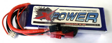 Xpower 1800mAh, 6.6V 20C LiFE Battery