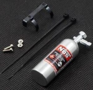 Aluminium NOS Bottle Silver (23gram)
