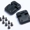 Yeah Racing TRX4 Door/Bonnet Hinges w Screws (2pc)