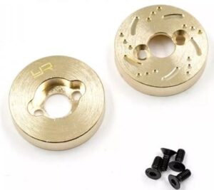 Traxxas TRX-4M BRASS REAR AXLE WEIGHTS 13g (2pc)
