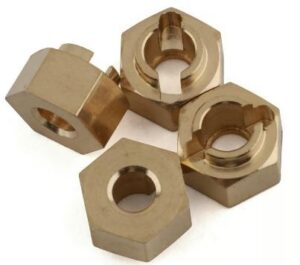 Traxxas TRX-4M BRASS HEX ADAPTOR (4pc)