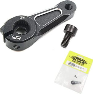 Yeah Racing Alu 23/25T Servo Horn Black (TRX-4)