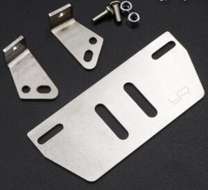 TRX4 F/R Stainless Steel Skid Plate