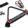 Yeah Racing Alu Front Bumper w/LED Lights