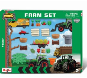 Farm Set  Mini Work Machines