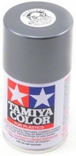 Tamiya TS-42 Light Gun Metal Paint (For Hard Plastics)