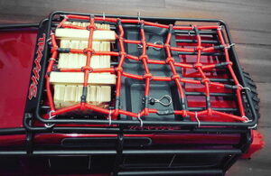Yeah Racing Crawler Scale Roof Luggage Net